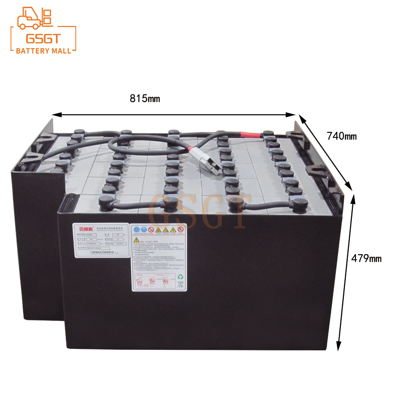 VGD485 48V 485Ah lead-acid battery - suitable for Toyota 7FB18 series forklift | GSGT Mall