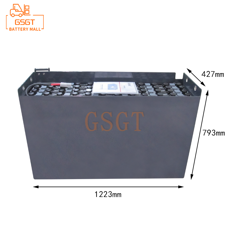 High quality 5PzS700 48V Toyota forklift battery model full brand superior