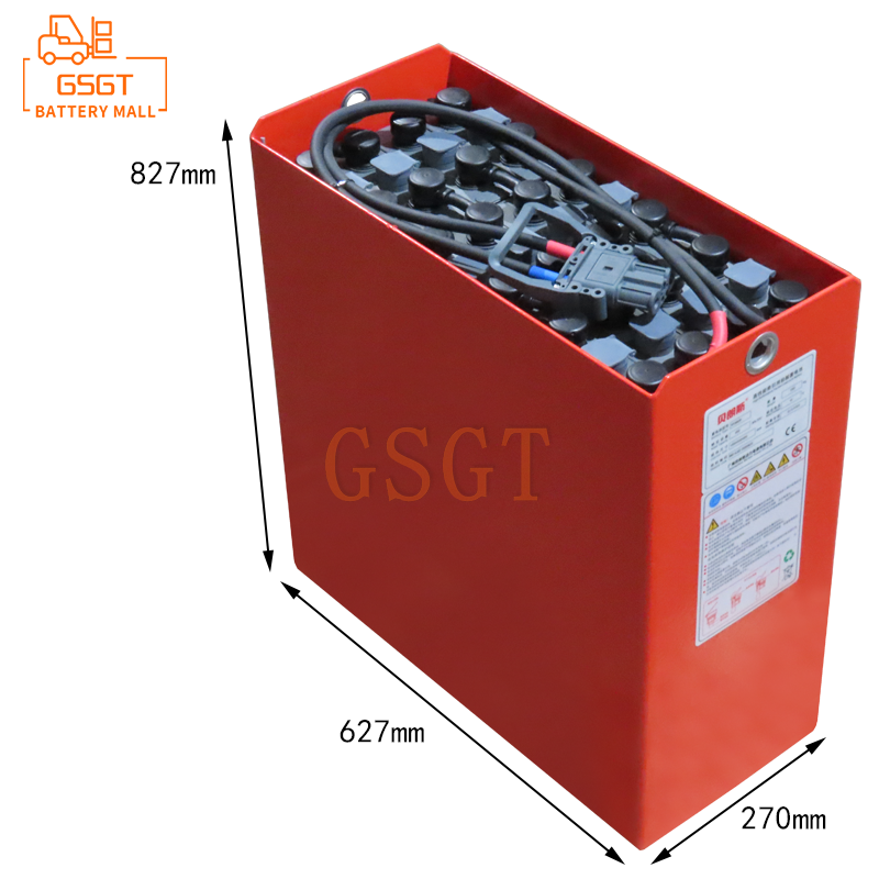 24-4PZS460 48V Battery Price & LinDE E12 1.2T forklift battery