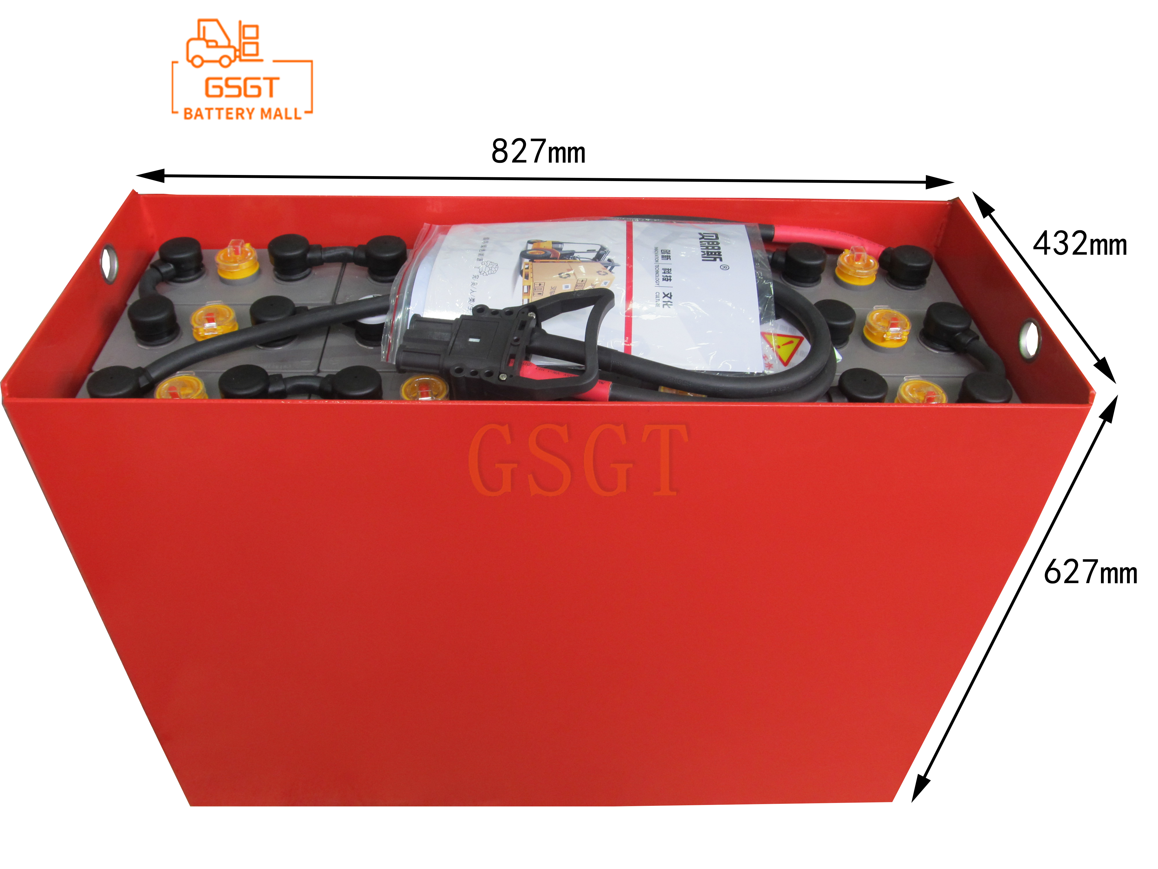 24V 12-8PZS840 forklift battery Selected Linde E15 forklift battery capacity