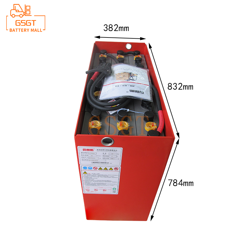 24V 6HPzS840L LinDE Shengko forklift battery L16R series storage truck