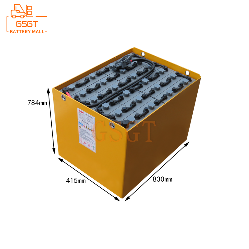 24-3PzS465 lead-acid battery Jungheinrich EKX410 1.0t stacking forklift battery 24V