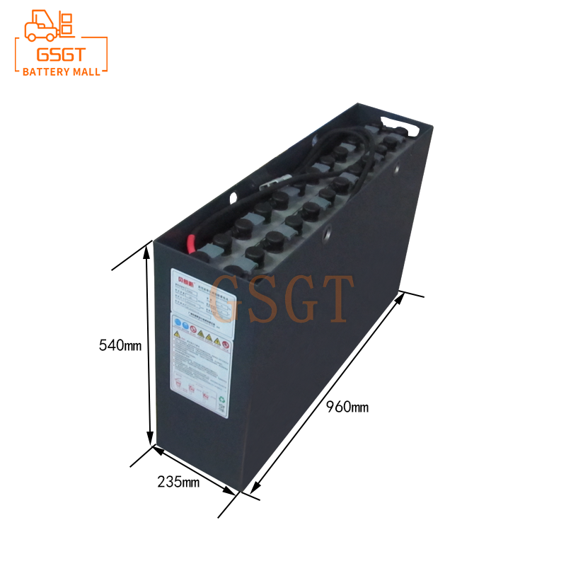  24V/VCF6A lead-acid battery NICHIYU FBR9 forward forklift battery factory direct supply
