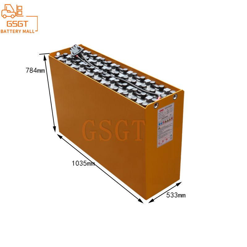 Jungheinrich forklift ETV318 battery 5EPZS700 electric forward forklift battery