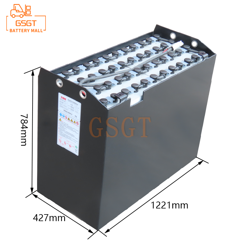 NICHIYU VGF445-48V battery specifications help FBRF20 forklift trucks operate efficiently