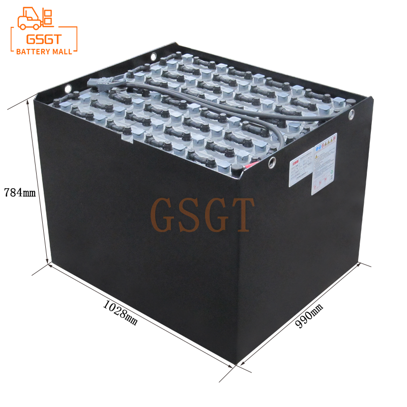 6HPzS750 Doosan B40X forklift 80V750Ah lead-acid battery manufacturers wholesale