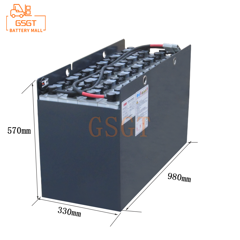 Wholesale Doosan forklift BR15S electric forward 48V 4PZB300 battery parameters and brand advantages