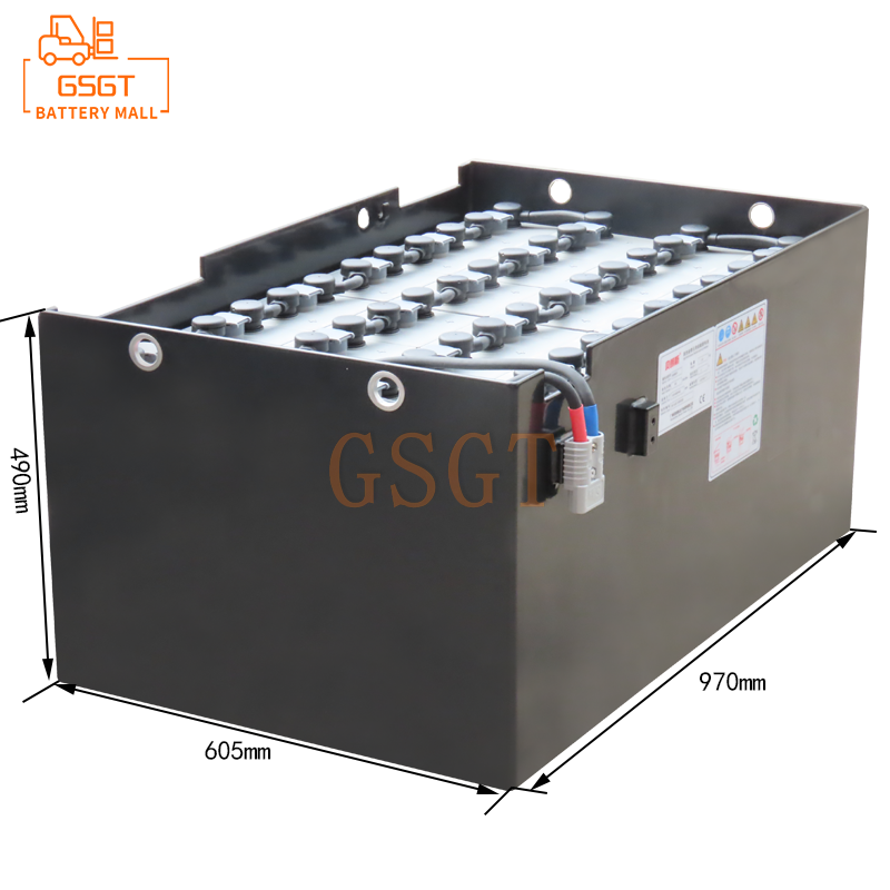  VCD8AC battery 48V 400Ah parameter interpretation of Mitsubishi 1.5 ton forklift truck