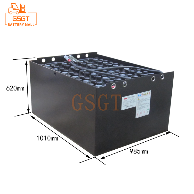10PzS1050 Hyster Battery the High-Efficiency Partner for E65Z Battery Forklifts, 48V1050Ah