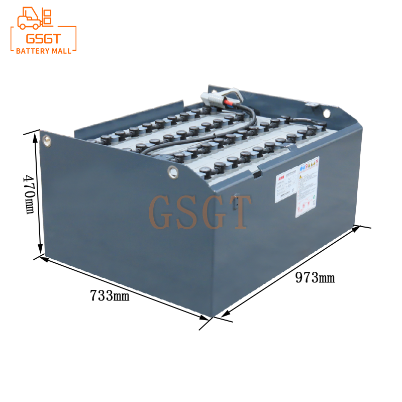  24-6PZS480 48V480Ah Lead-Acid Battery The Best Partner for CLARK EPX20S Series ForkLifts