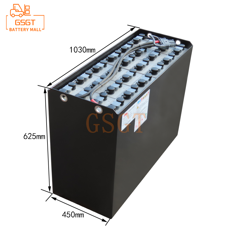  HELI CPD18S 1.8-ton Three-wheel counterbalanced Forklift 48V 480Ah/4DCM480A Battery