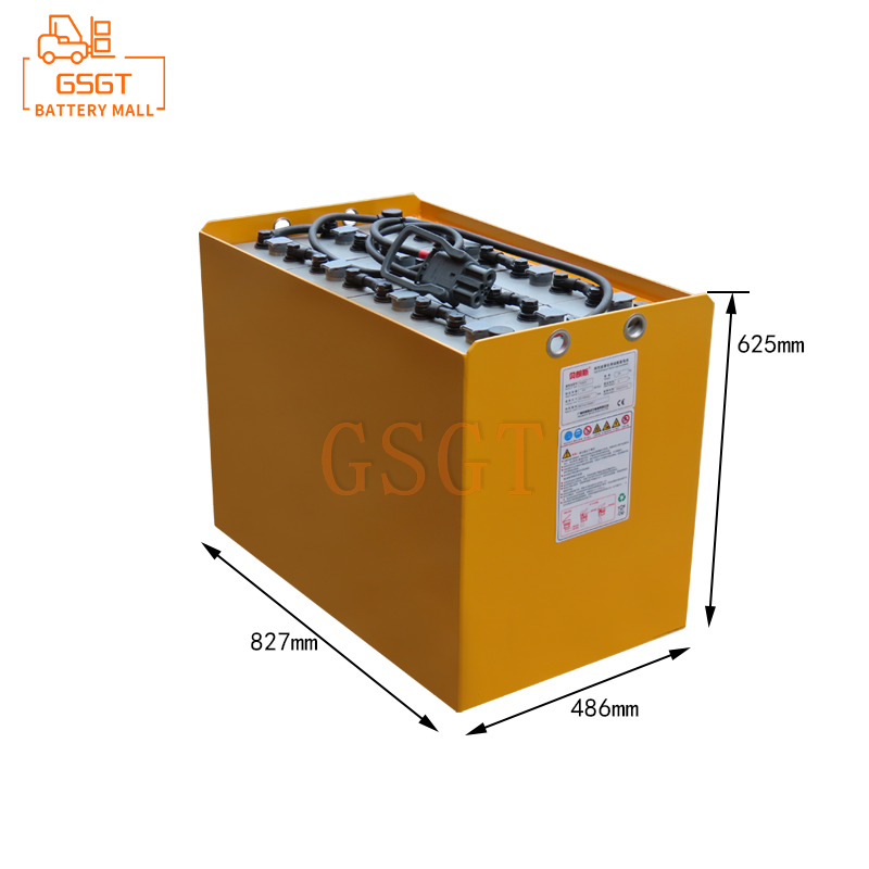 Jungheinrich EFG115 three-point electric forklift battery 12-8PZS920 24V